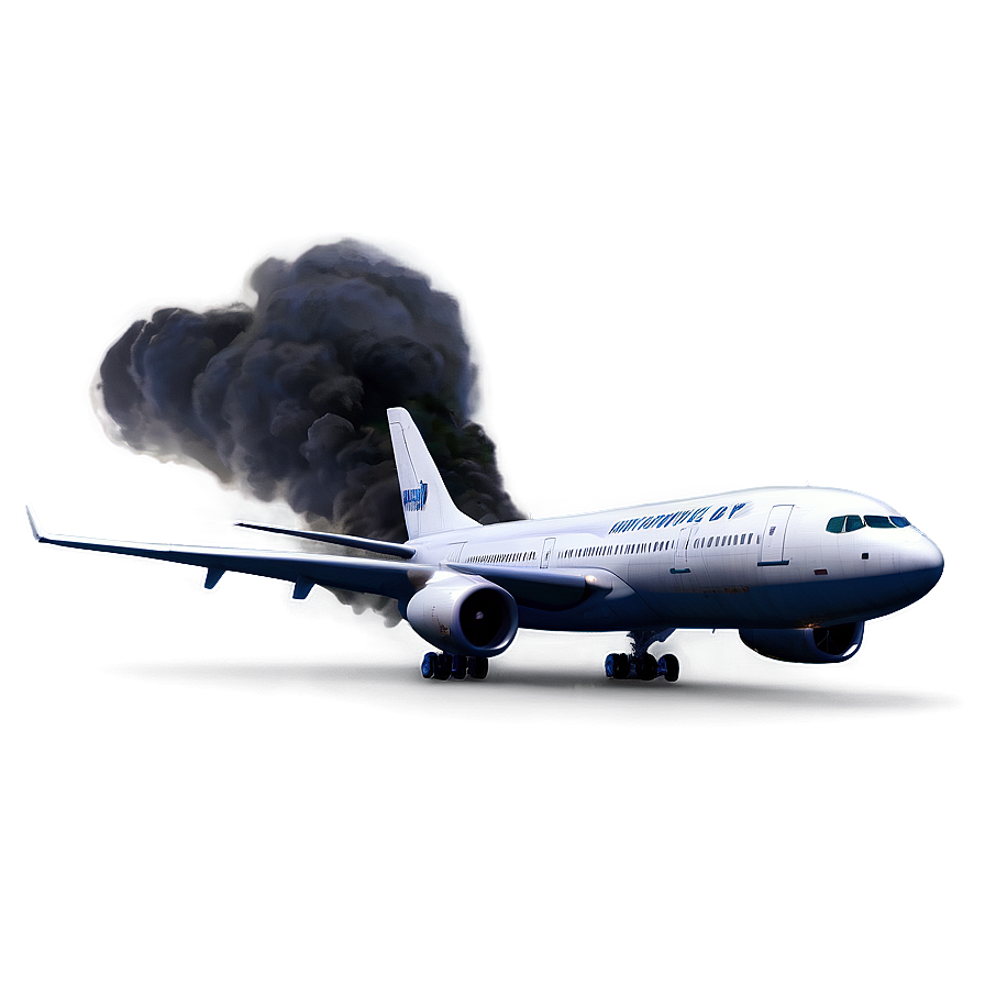 Airplane In Storm Png 80 PNG image