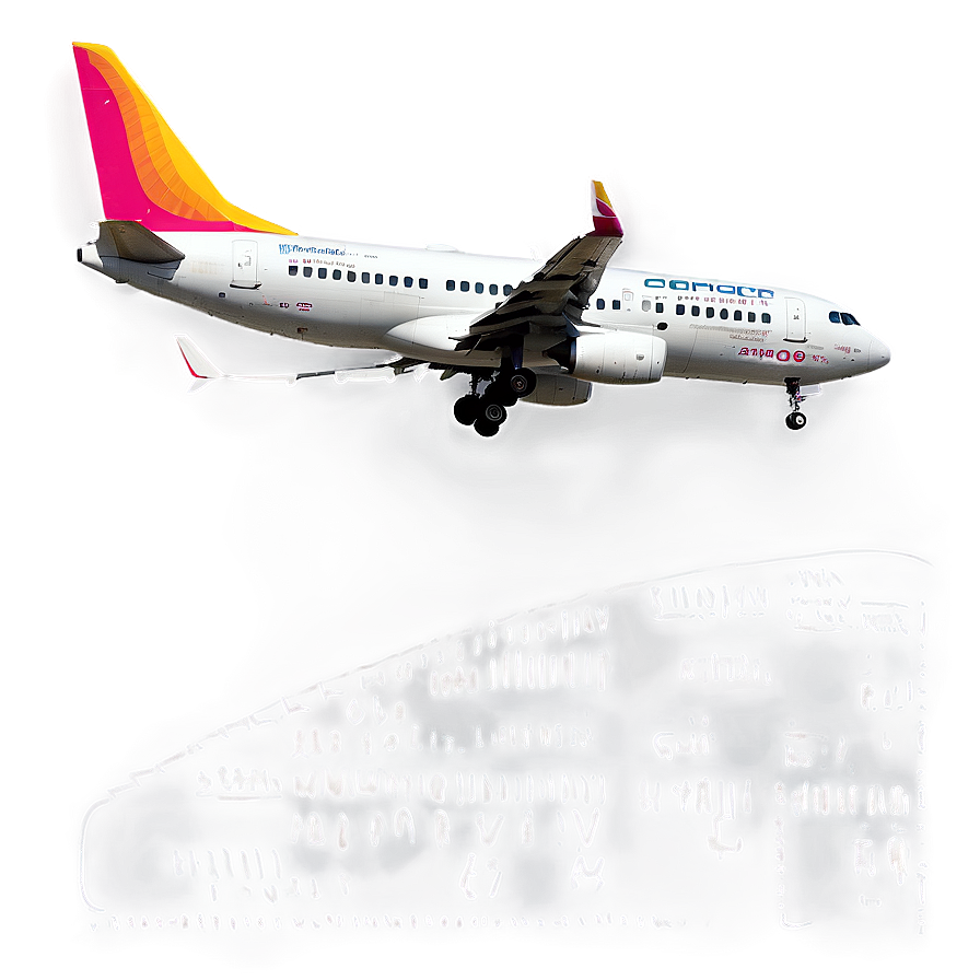 Airplane Landing Png Pne5 PNG image