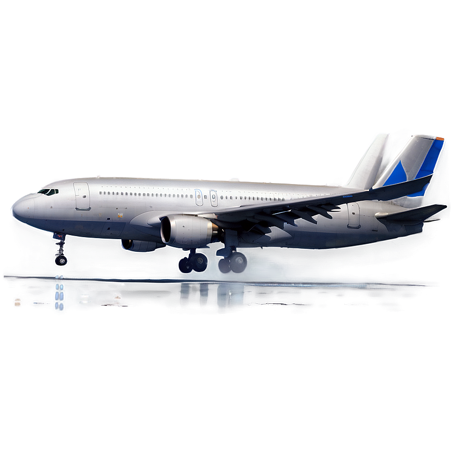 Airplane On Runway Png Obr7 PNG image