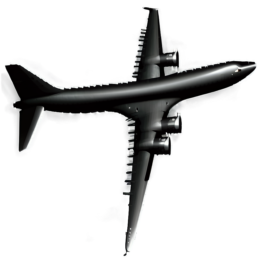 Airplane Outline Png Cxt PNG image