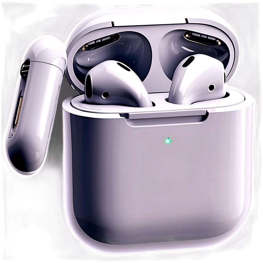 Airpods With Wireless Charging Png Mtg PNG image