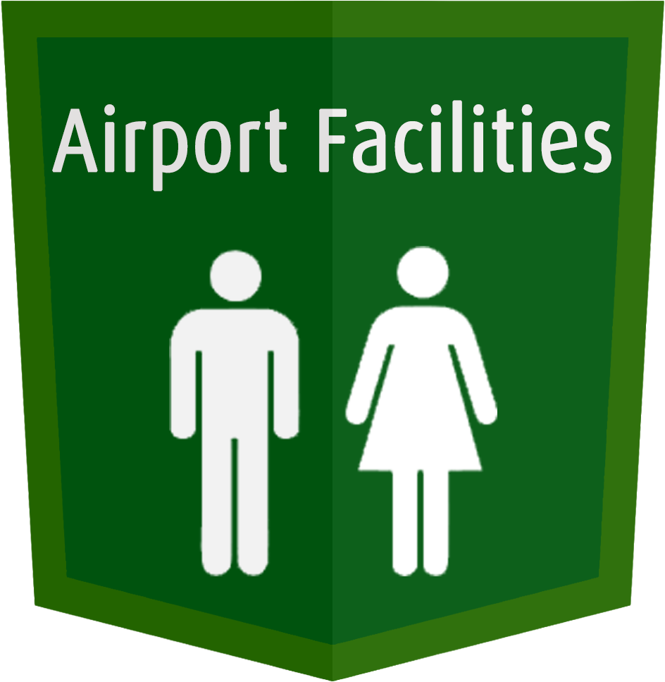 Airport Gender Signage Facilities PNG image