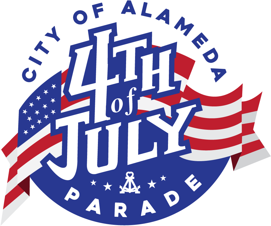 Alameda4thof July Parade Logo PNG image