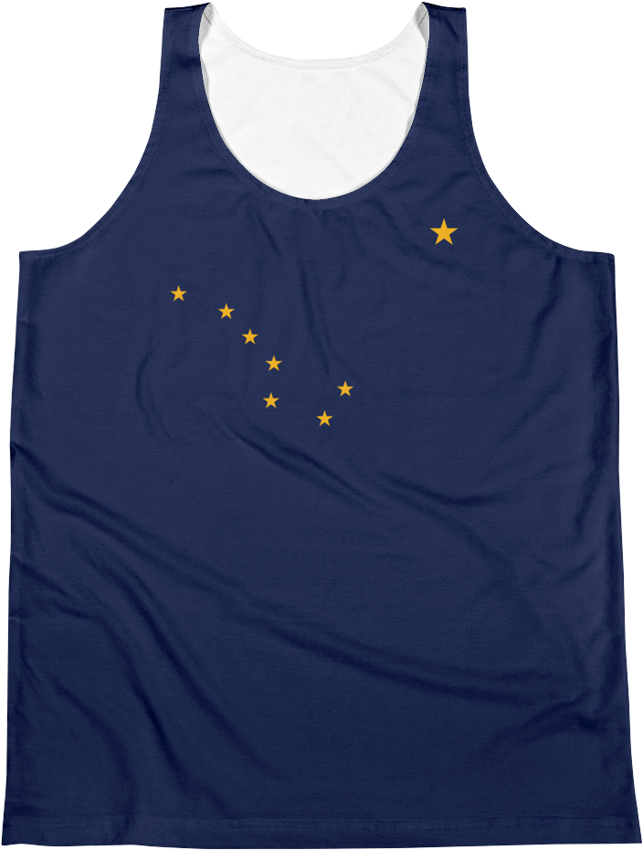 Alaska State Flag Tank Top PNG image