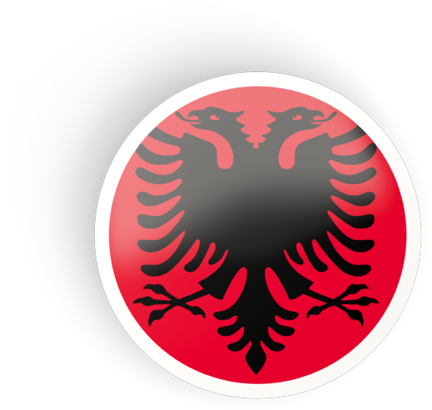 Albanian Eagle Car Tire Cover PNG image