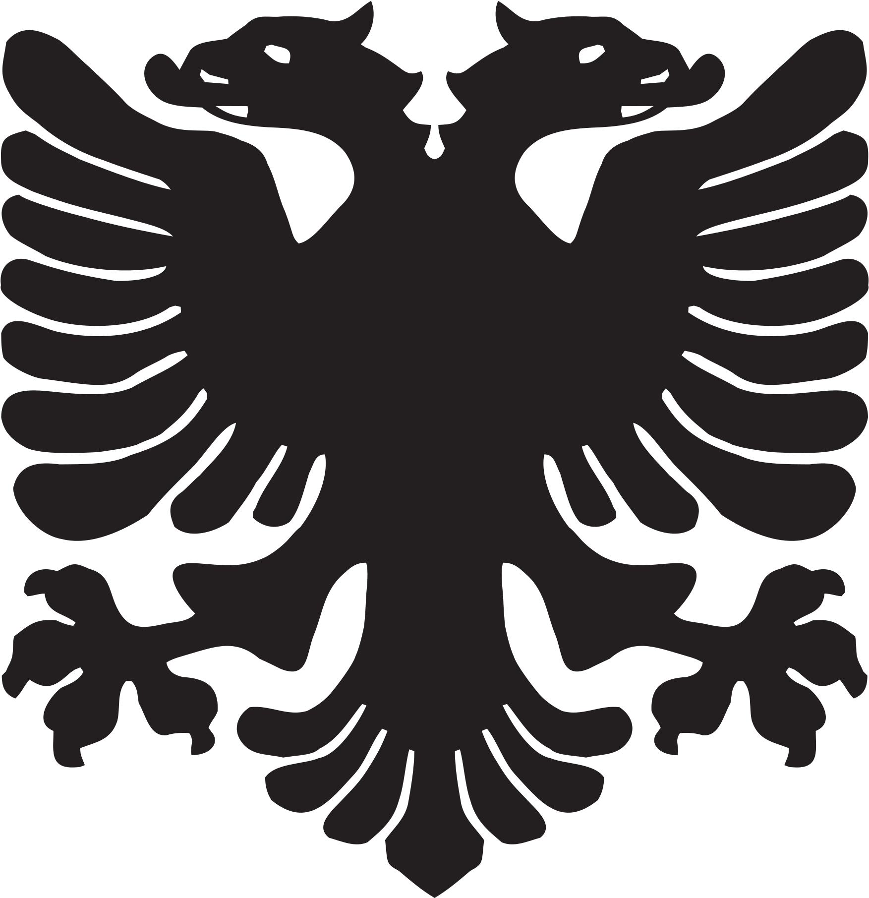 Albanian_ Eagle_ Symbol PNG image