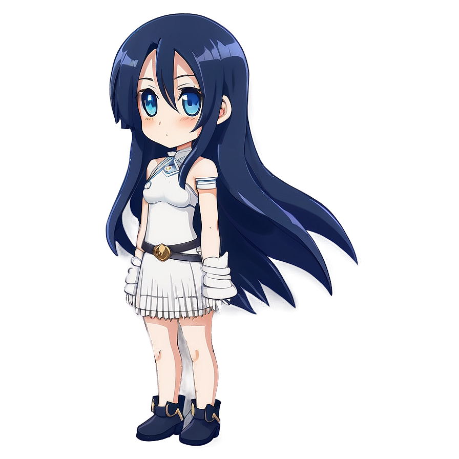 Albedo Chibi Version Png Grk PNG image