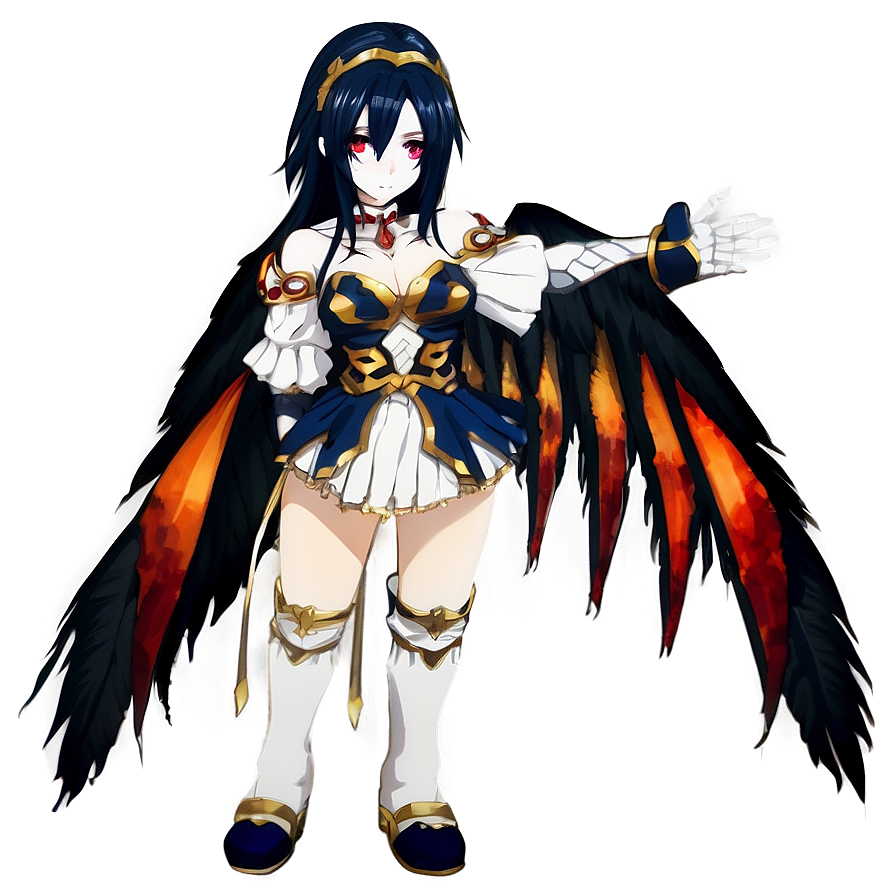 Albedo Full Body Art Png Amw PNG image