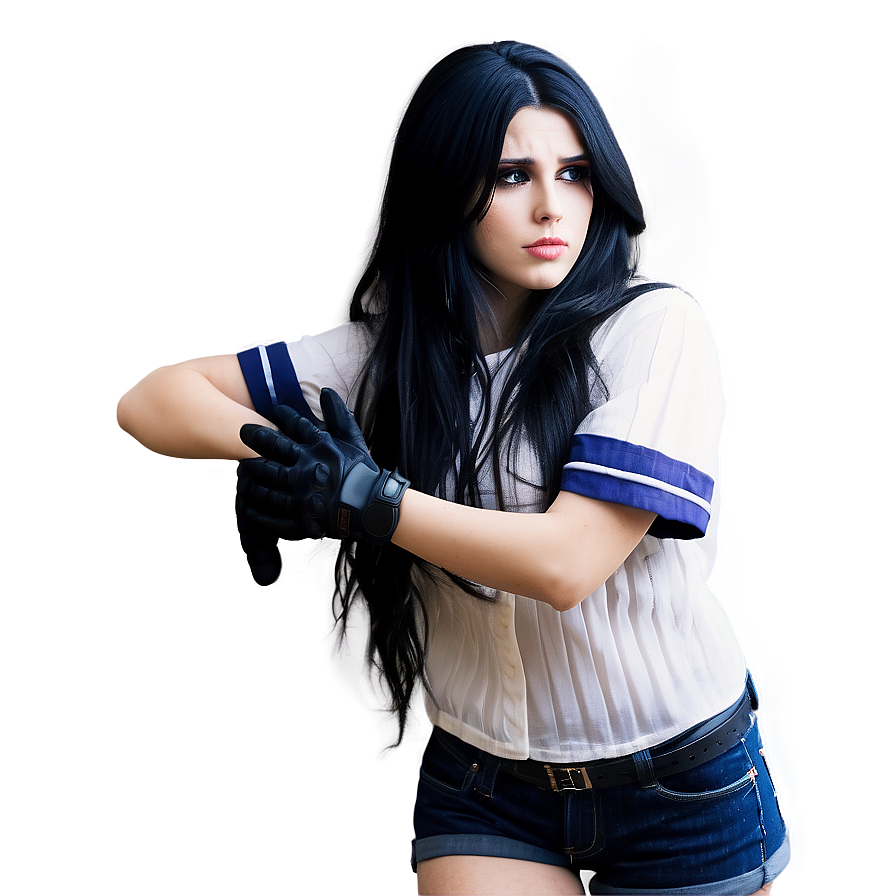 Albedo In Casual Wear Png Ean PNG image