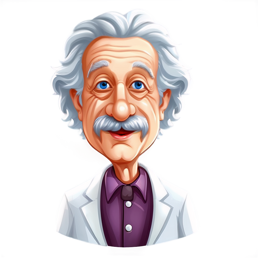 Albert Einstein Cartoon Png Ixs95 PNG image