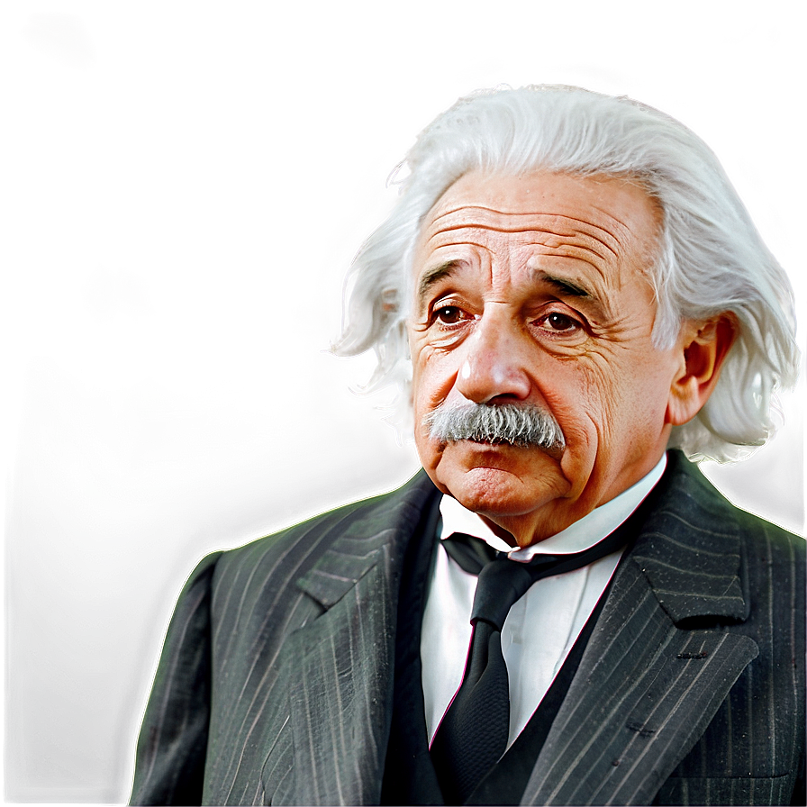 Albert Einstein In Suit Png 06122024 PNG image