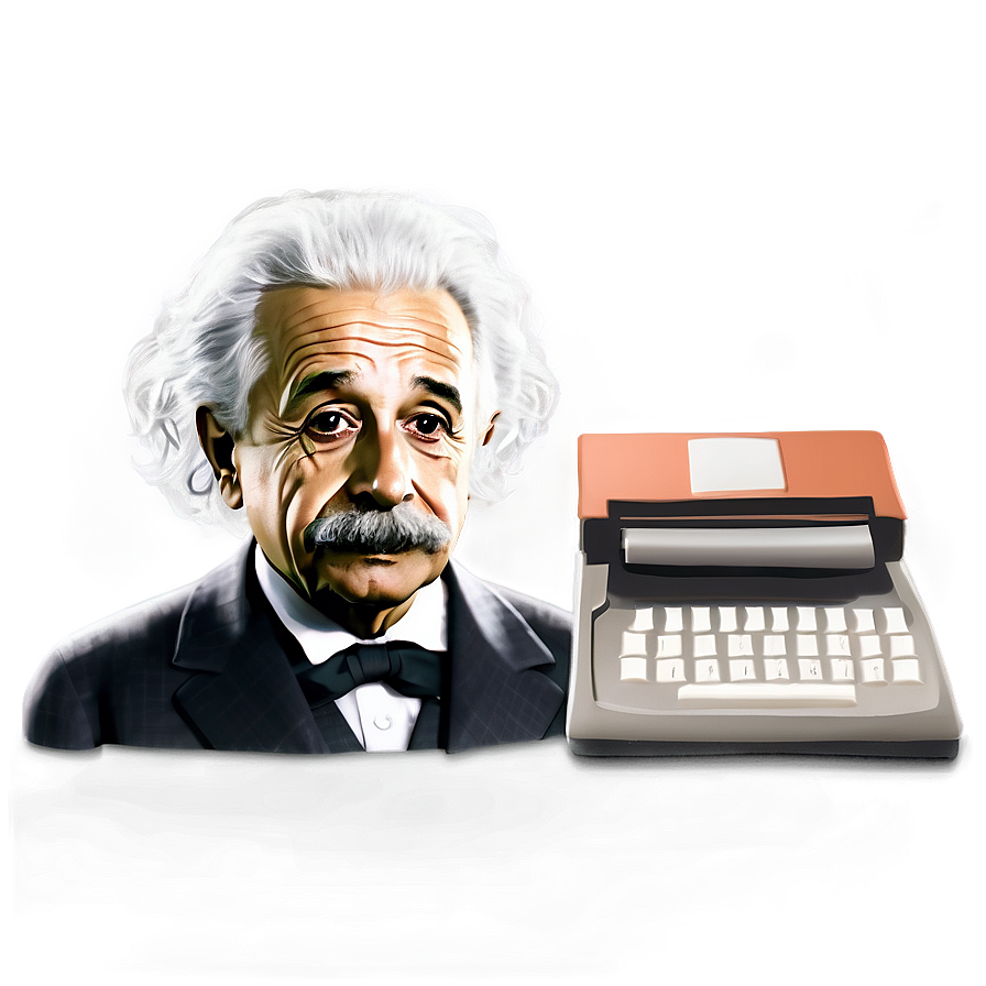 Albert Einstein Portrait Png 11 PNG image