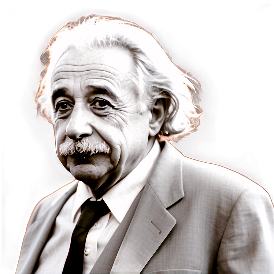 Albert Einstein Profile View Png Bdg79 PNG image