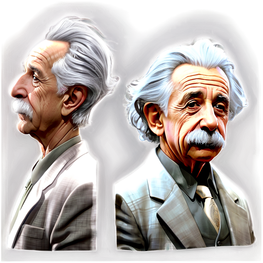 Albert Einstein Profile View Png Pgs PNG image