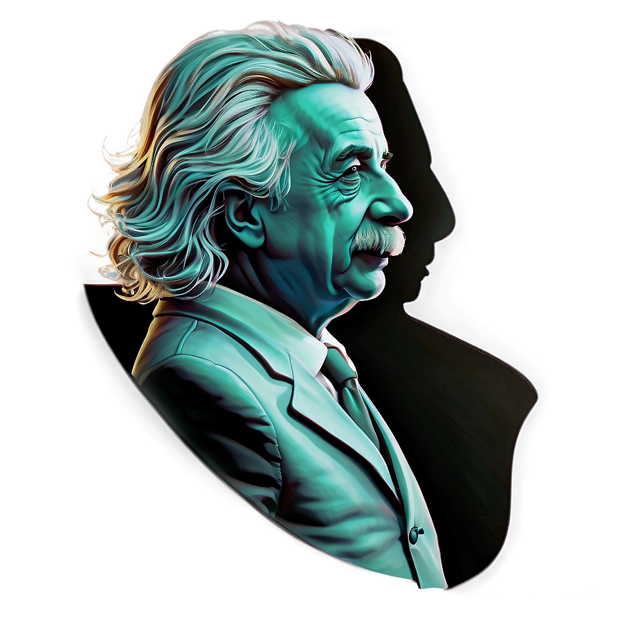 Albert Einstein Profile View Png Ynt80 PNG image