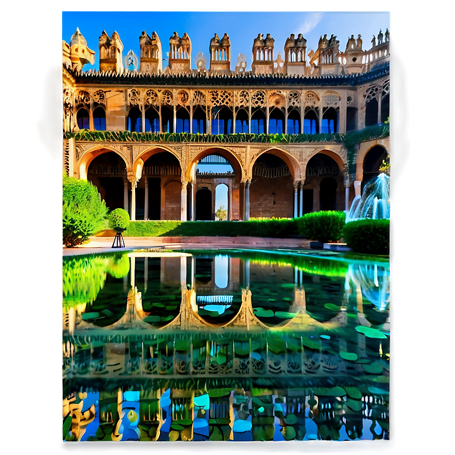 Alcazar Of Sevilla Gardens Png 35 PNG image