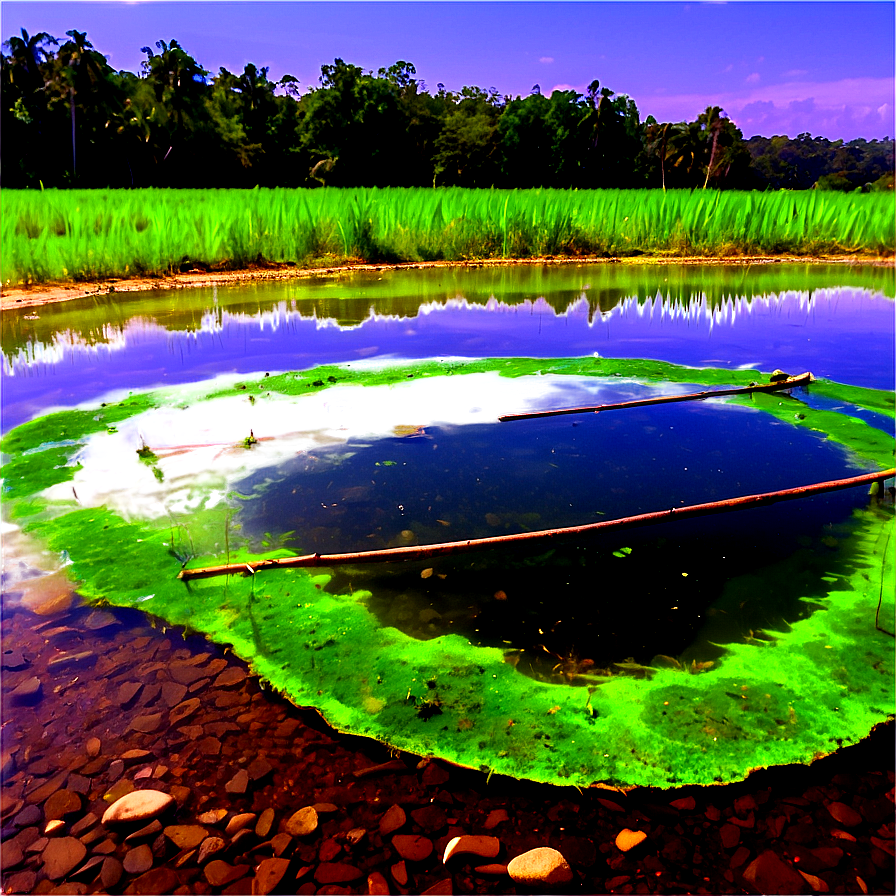 Algae Cultivation Pond Png Haq38 PNG image