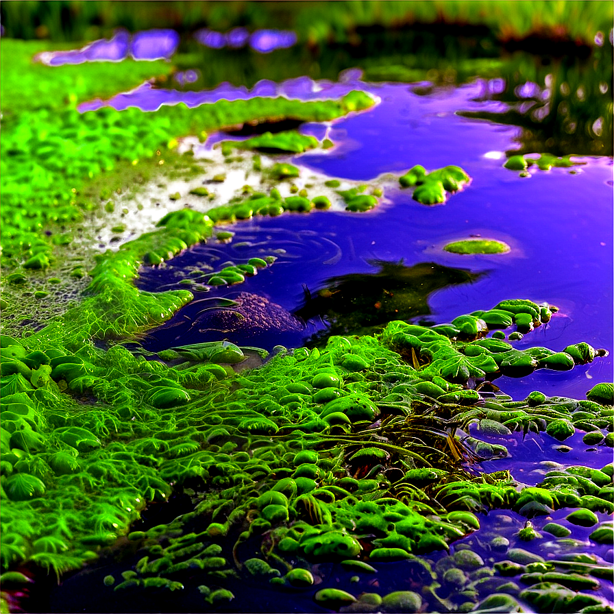 Algae In Pond Png 06212024 PNG image