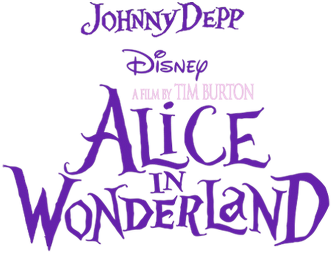 Alicein Wonderland Movie Title PNG image