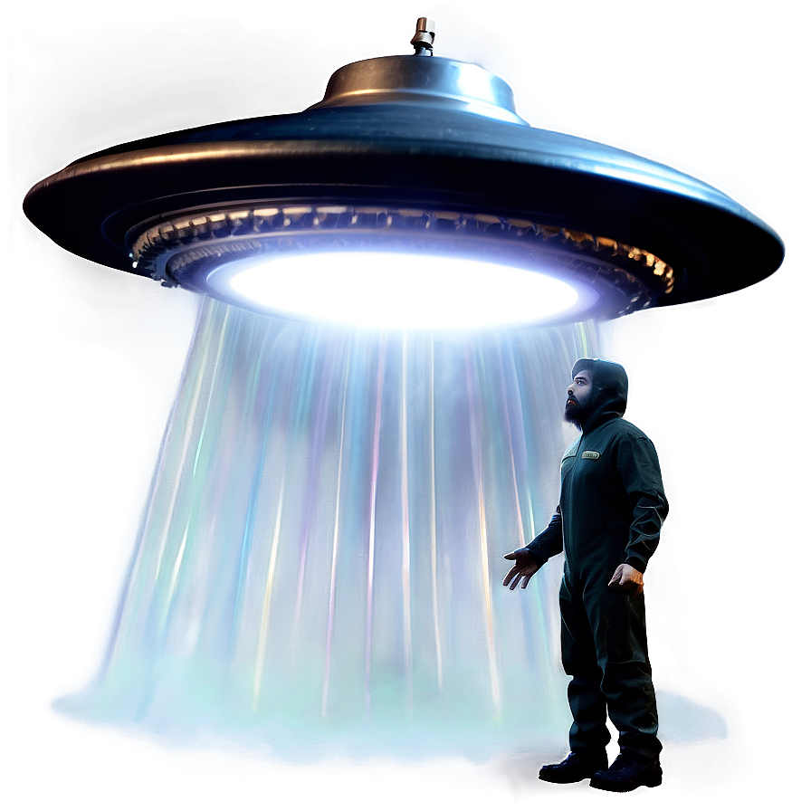 Alien Abduction Scene Png 05032024 PNG image