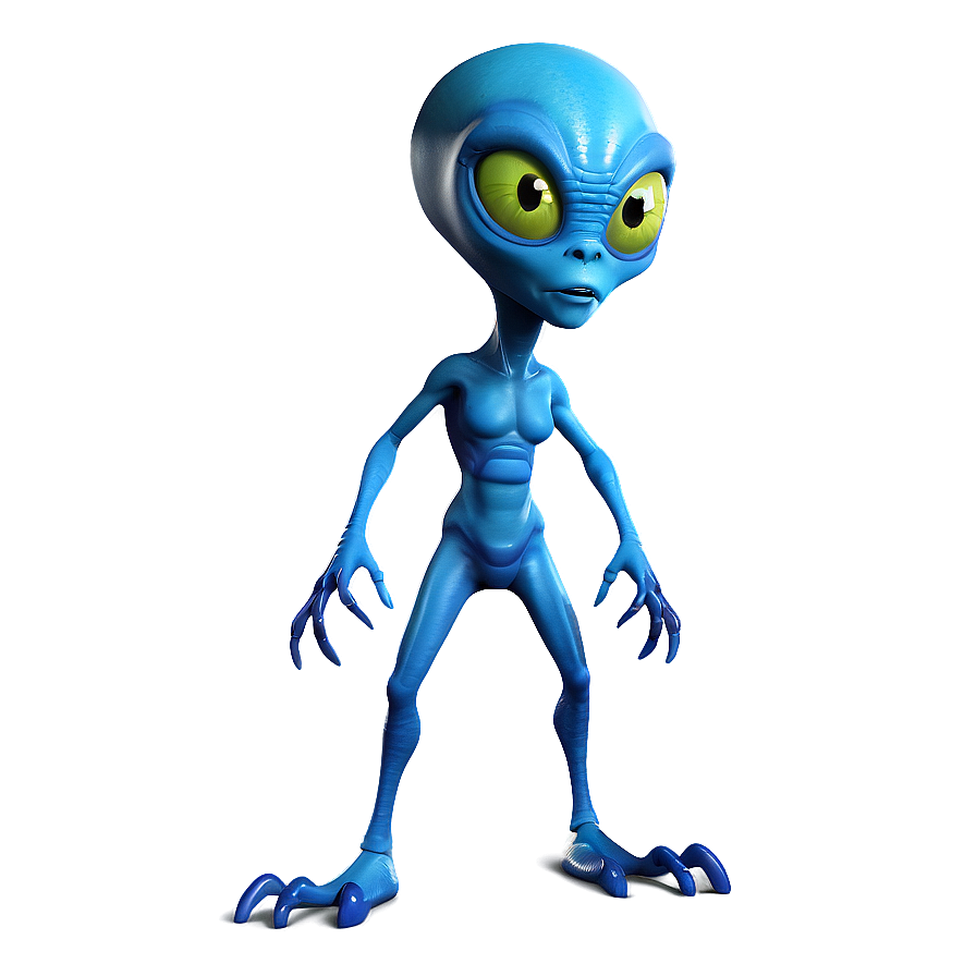 Alien Cartoon Character Design Png 06282024 PNG image