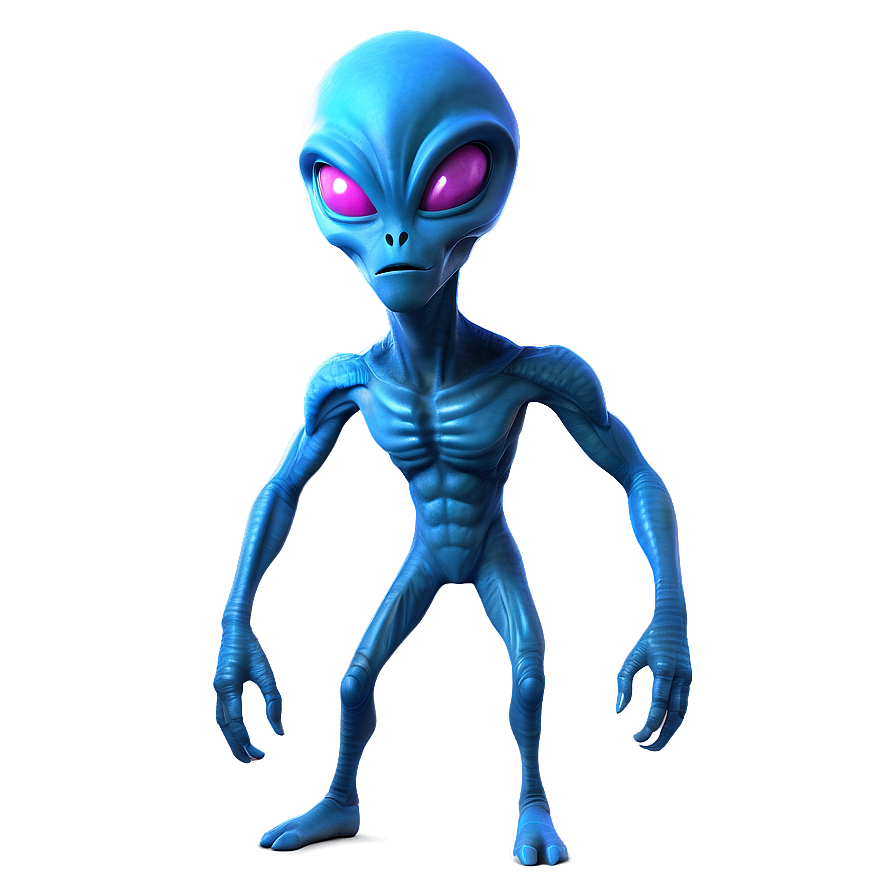 Alien Cartoon Character Design Png Gvj93 PNG image