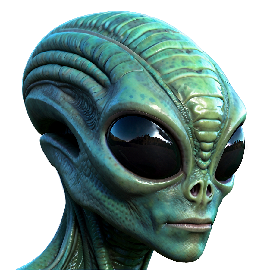 Alien D PNG image