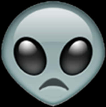 Alien_ Face_ Emoji_ Sad_ Expression PNG image