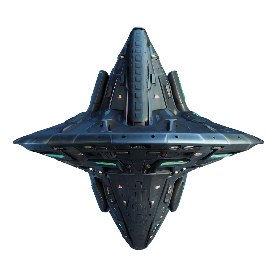 Alien Invasion Ship Png 06212024 PNG image