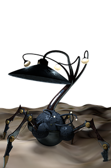 Alien Mechanical Scorpion PNG image