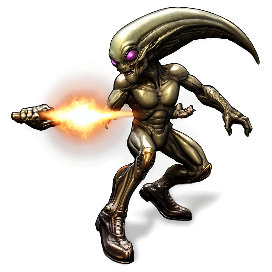 Alien Space Warrior Png Pct30 PNG image