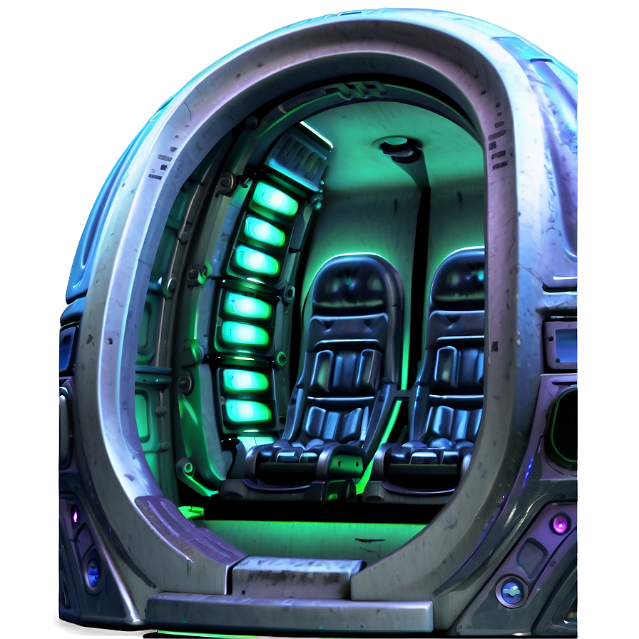 Alien Spacecraft Interior Png 05032024 PNG image