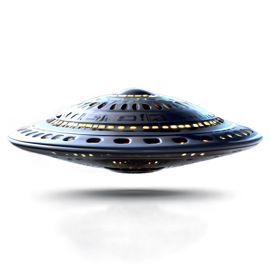 Alien Tech Flying Saucer Png Pqw92 PNG image