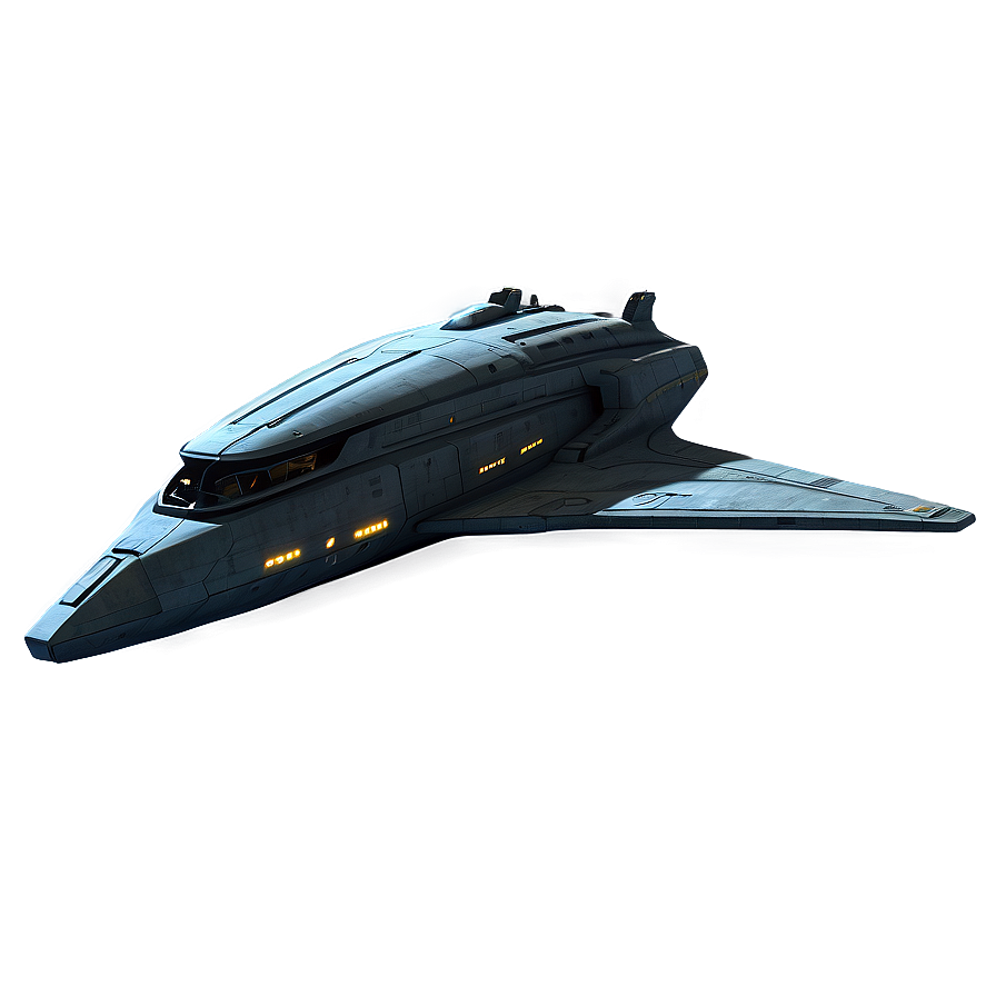 Alien Transport Ship Png 06212024 PNG image