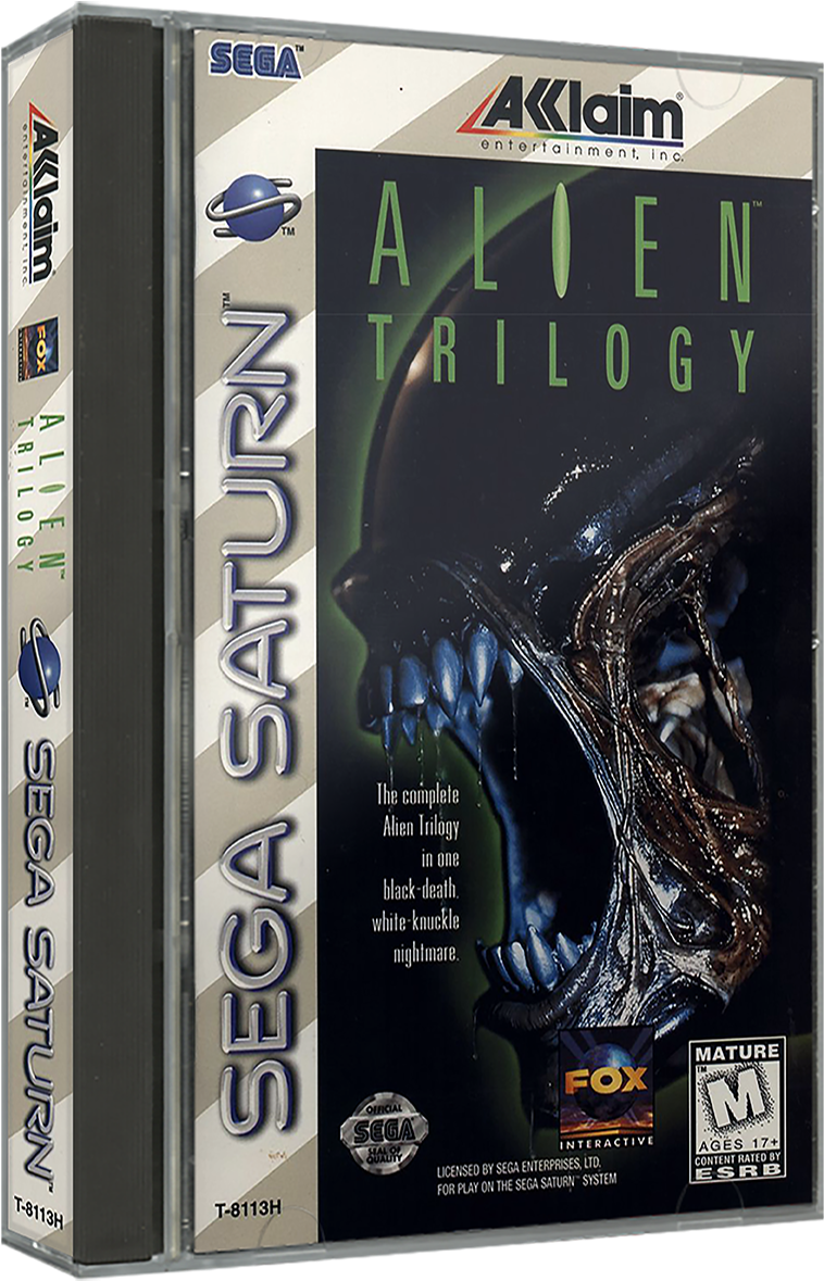 Alien Trilogy Sega Saturn Game PNG image