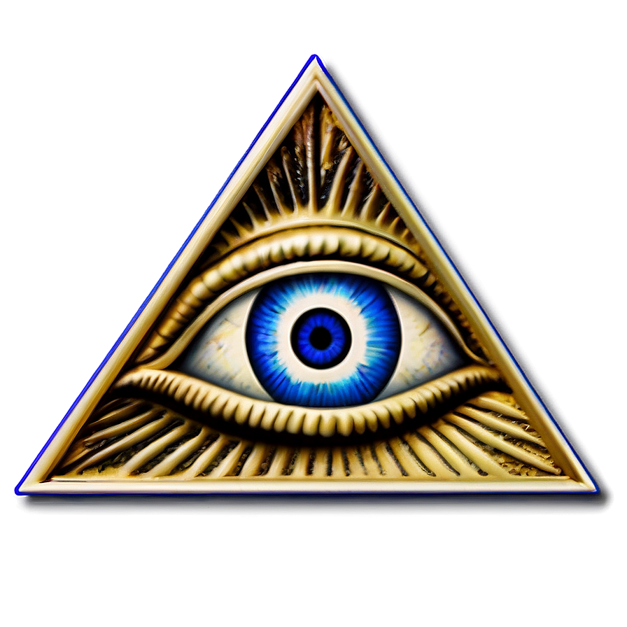 All Seeing Eye Ancient Iconography Png 06212024 PNG image