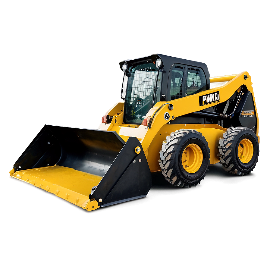 All-wheel Skid Steer Loader Png Pqd89 PNG image