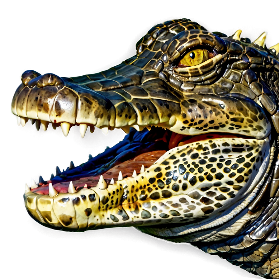 Alligator Head Close-up Png Wkh8 PNG image