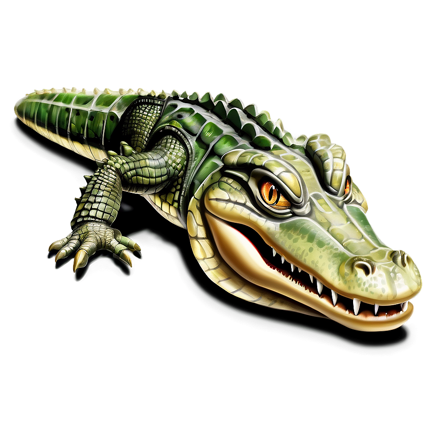 Alligator Illustration Png Fby96 PNG image