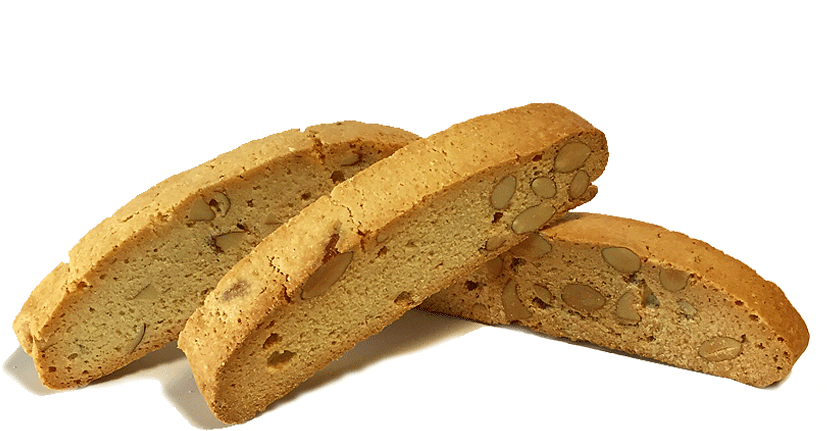 Almond Biscotti Snack PNG image