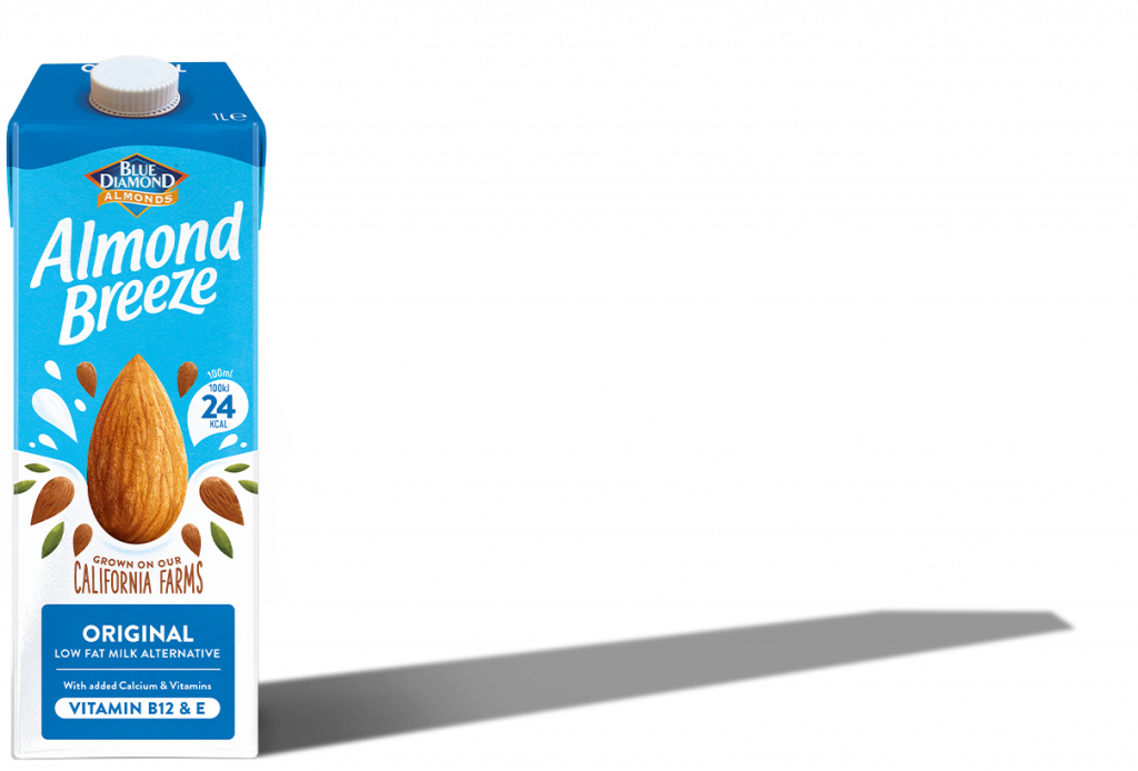 Almond Breeze Milk Alternative Packaging PNG image