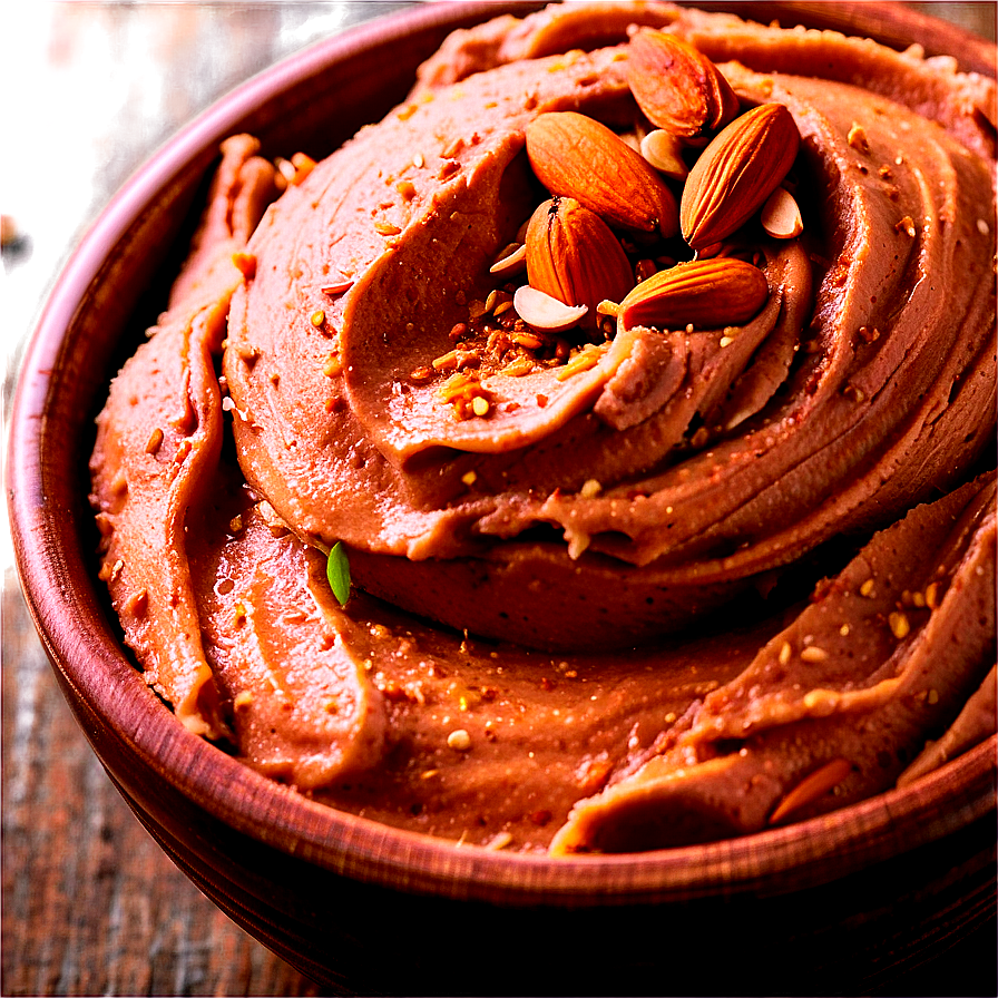 Almond Butter Hummus Png 06252024 PNG image