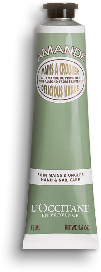 Almond Hand Cream Tube75ml PNG image