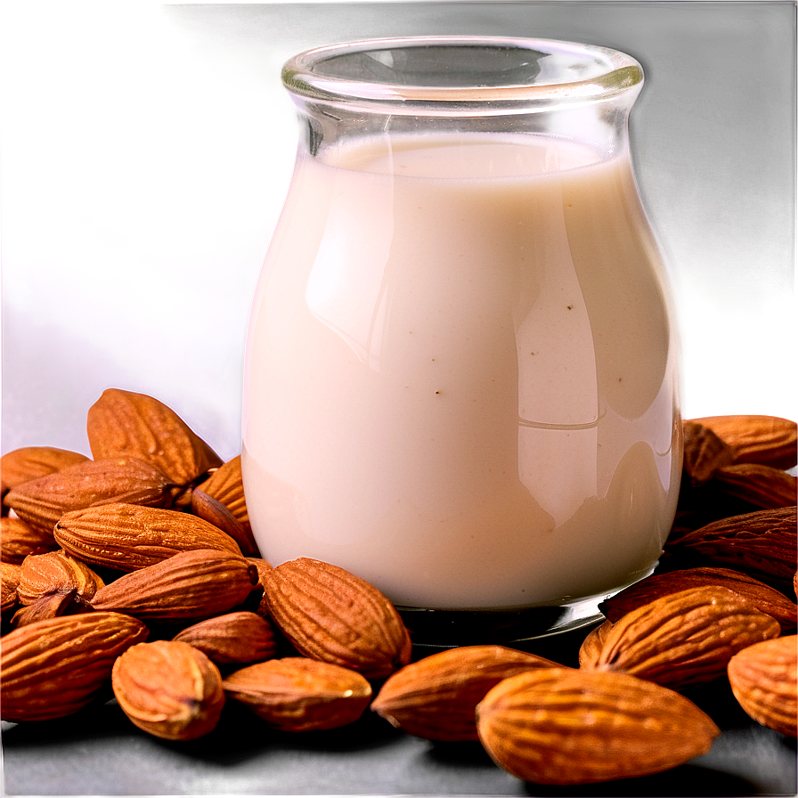 Almond Milk Benefits Png 06272024 PNG image