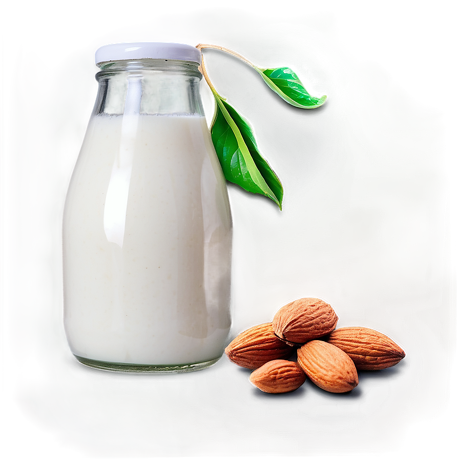 Almond Milk Bottle Png Sbt98 PNG image