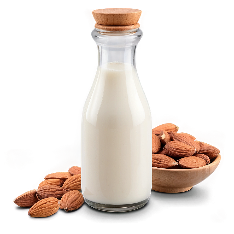 Almond Milk For Coffee Png 52 PNG image