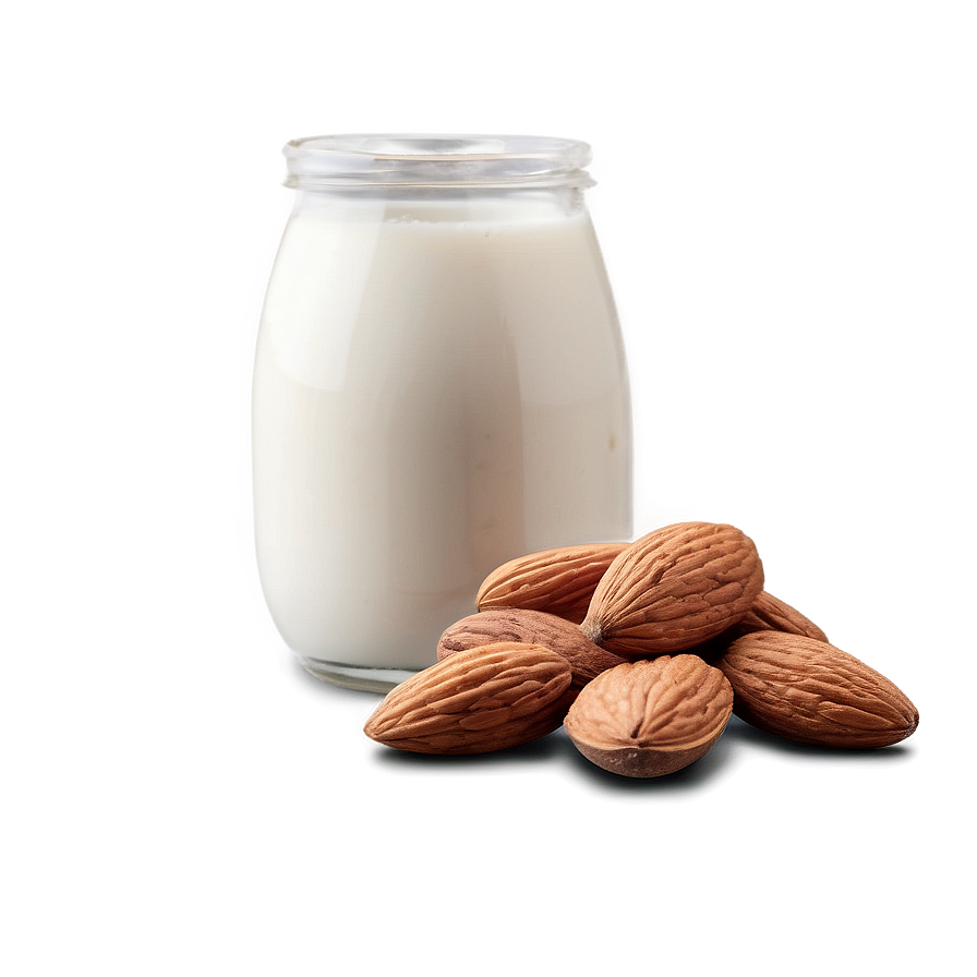 Almond Milk Versus Dairy Png 26 PNG image