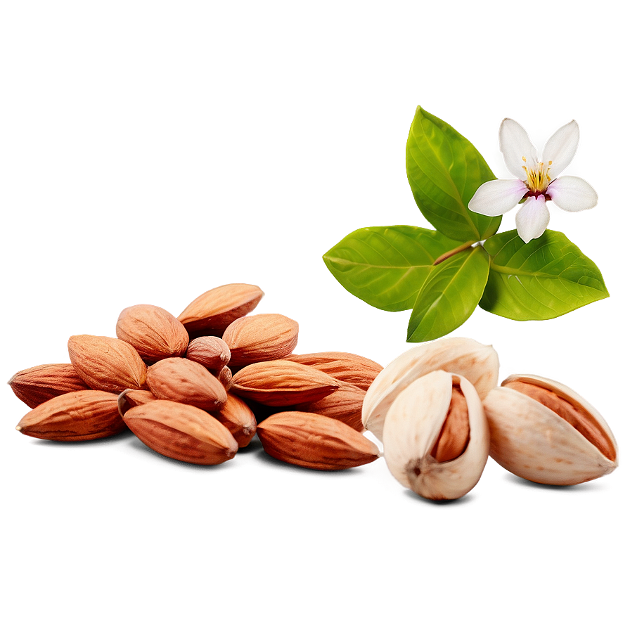 Almond Set Png 05242024 PNG image