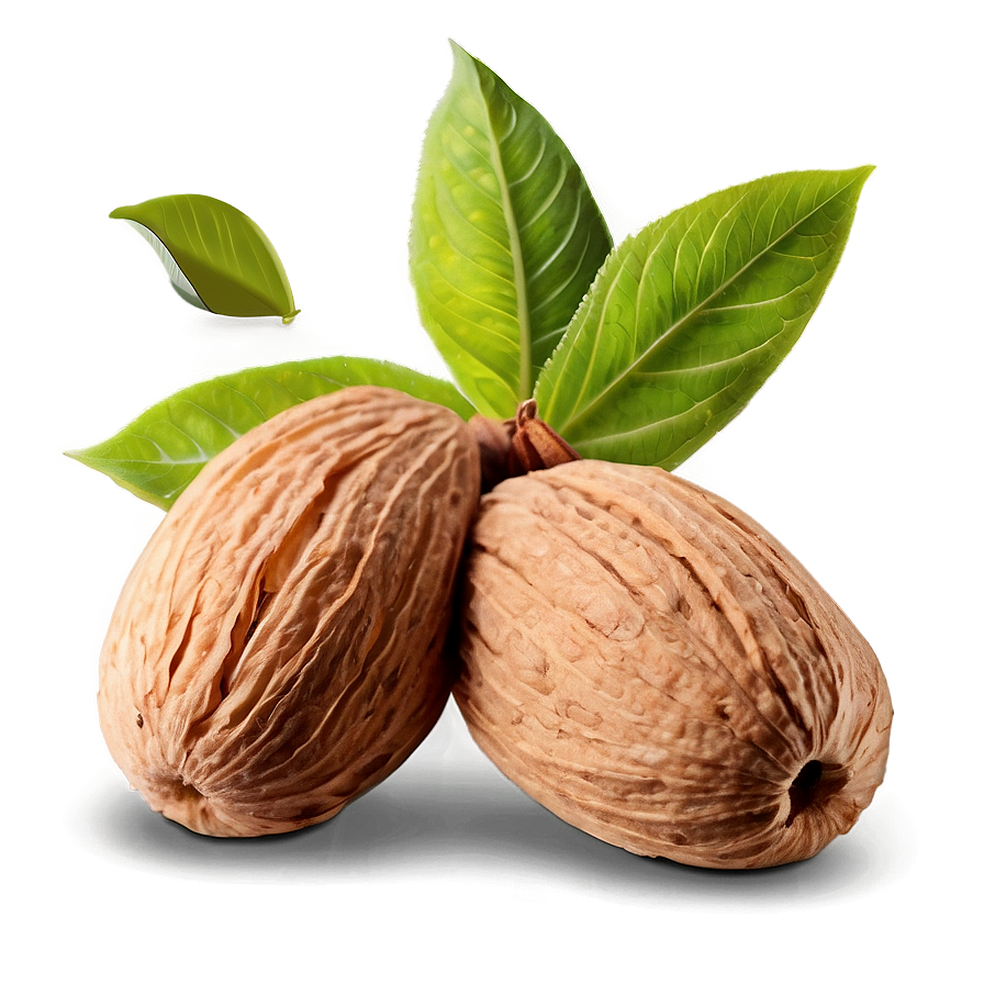 Almond With Leaf Png 29 PNG image