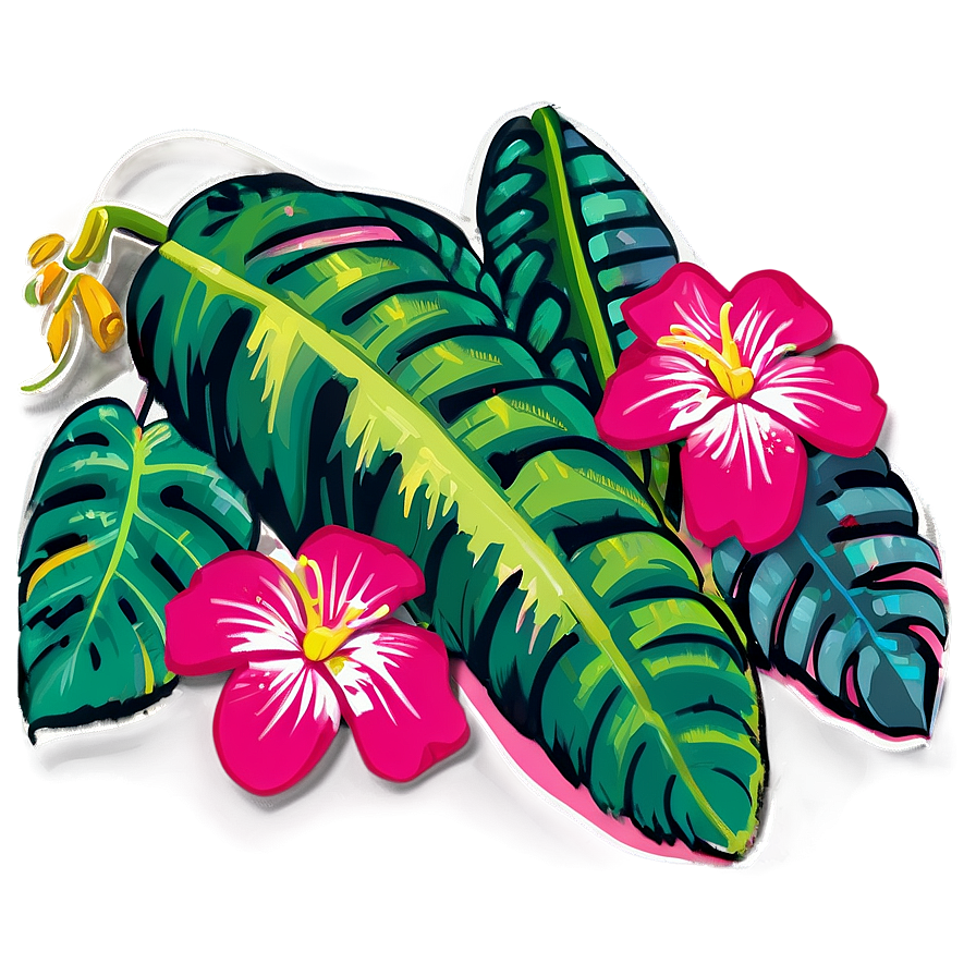 Aloha D PNG image